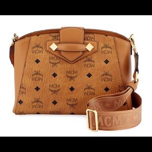 MCM Crossbody Bag in Cognac